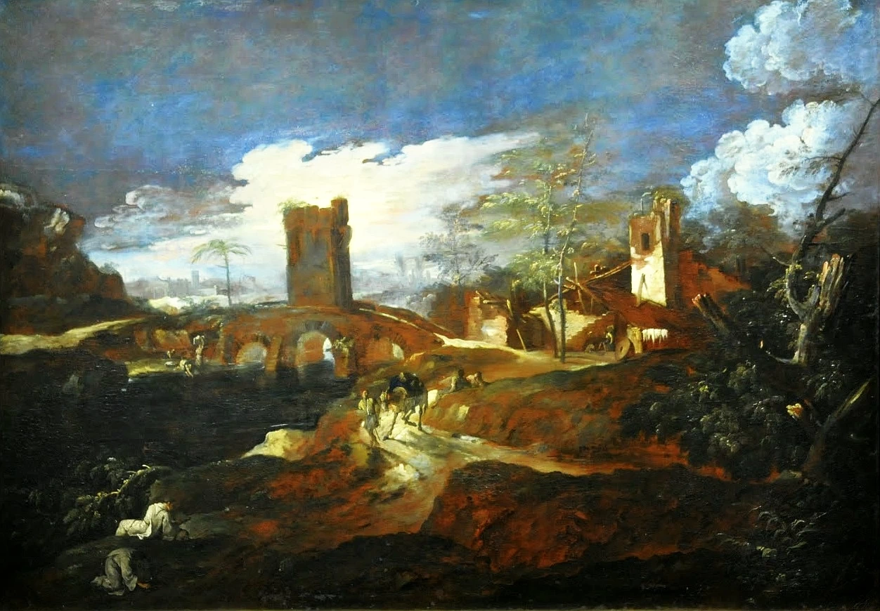 Paesaggio con ponte - Museo Nazionale di Varsavia
